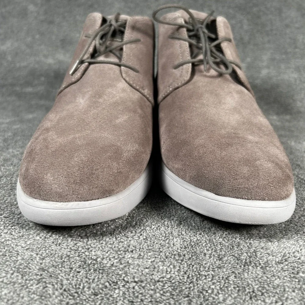 Johnnie-O Chukka Desert Boots Chill Mens 11.5 Grey Suede Leather JMFW1200 - New